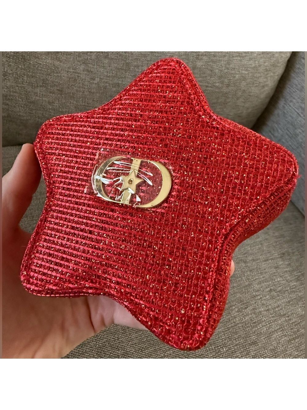 Dior Lunar New Year Red Star Makeup Bag Cosmetic Pouch Mini New Authentic - Picture 9 of 17
